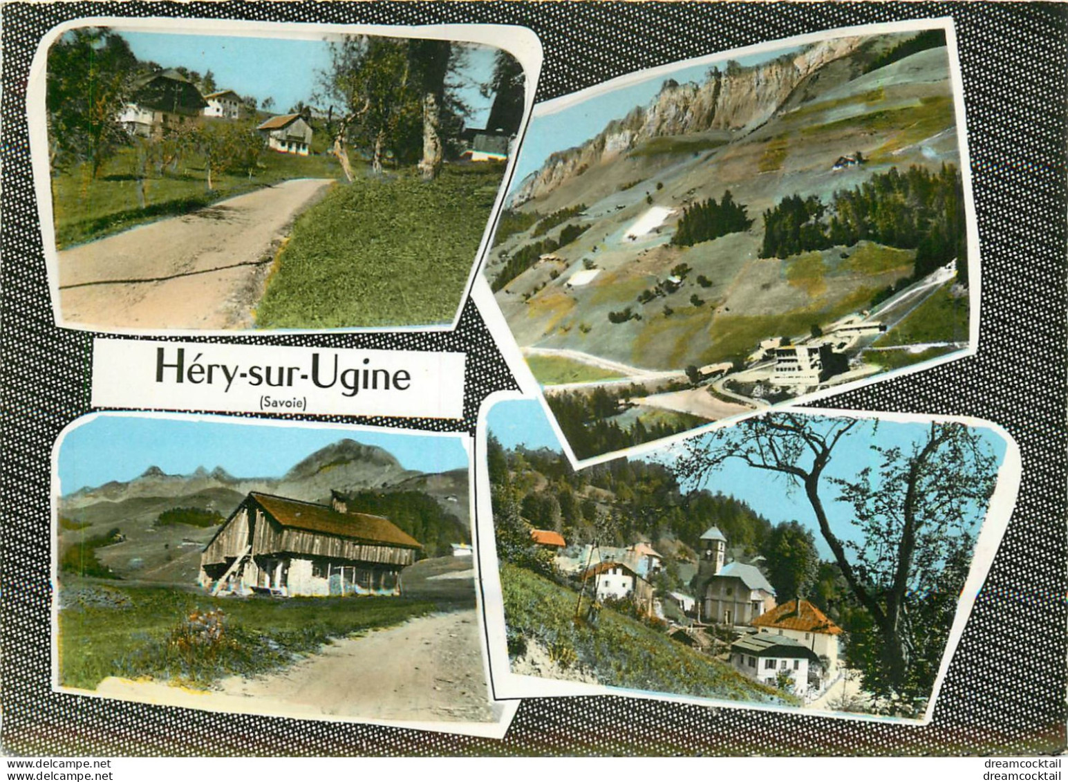 (PER) Photo Cpsm Grand Format 73 HERY-SUR-UGINE - Ugine