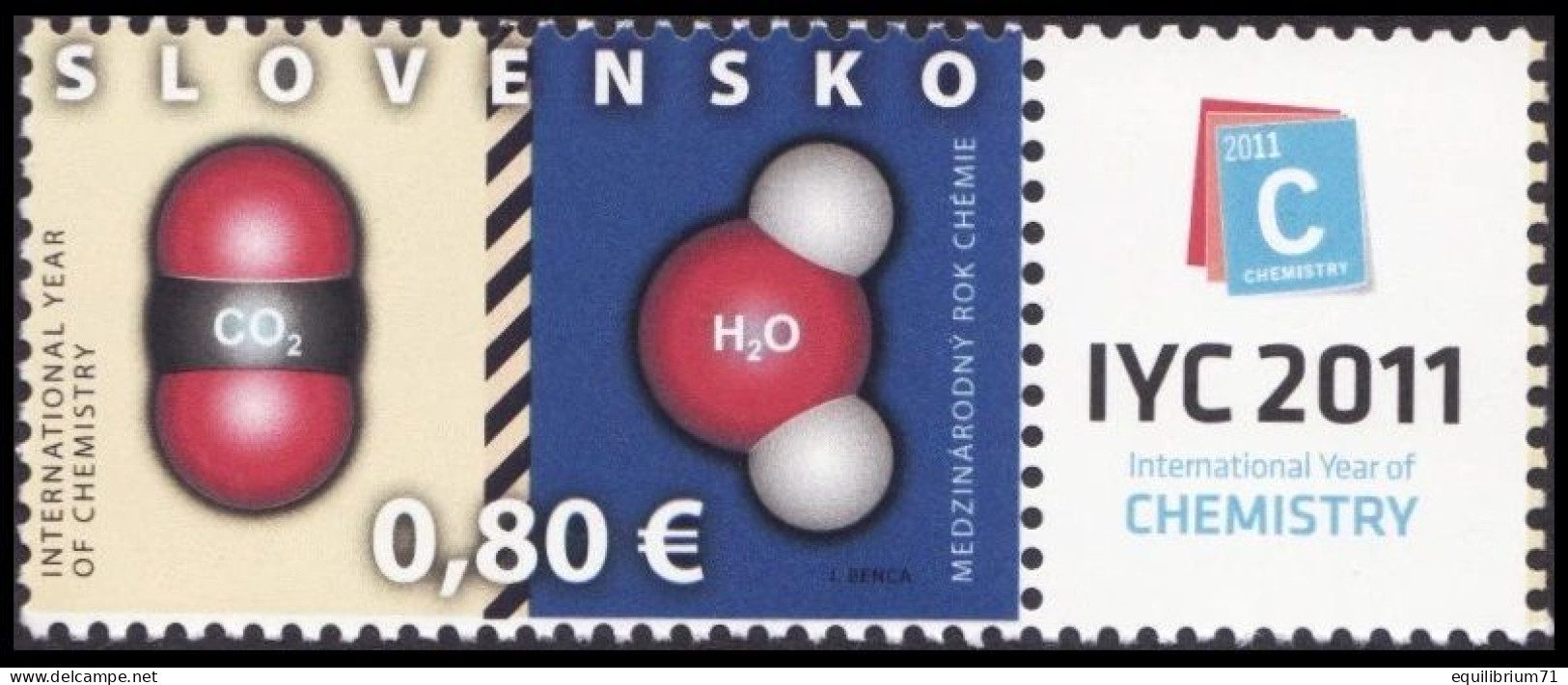 4096** (COB) - Émission Commune Avec La Belgique/Gemeenschappelijke Uitgifte Met België/Gemeinschaftsausgabe Mit Belgien - Chemie