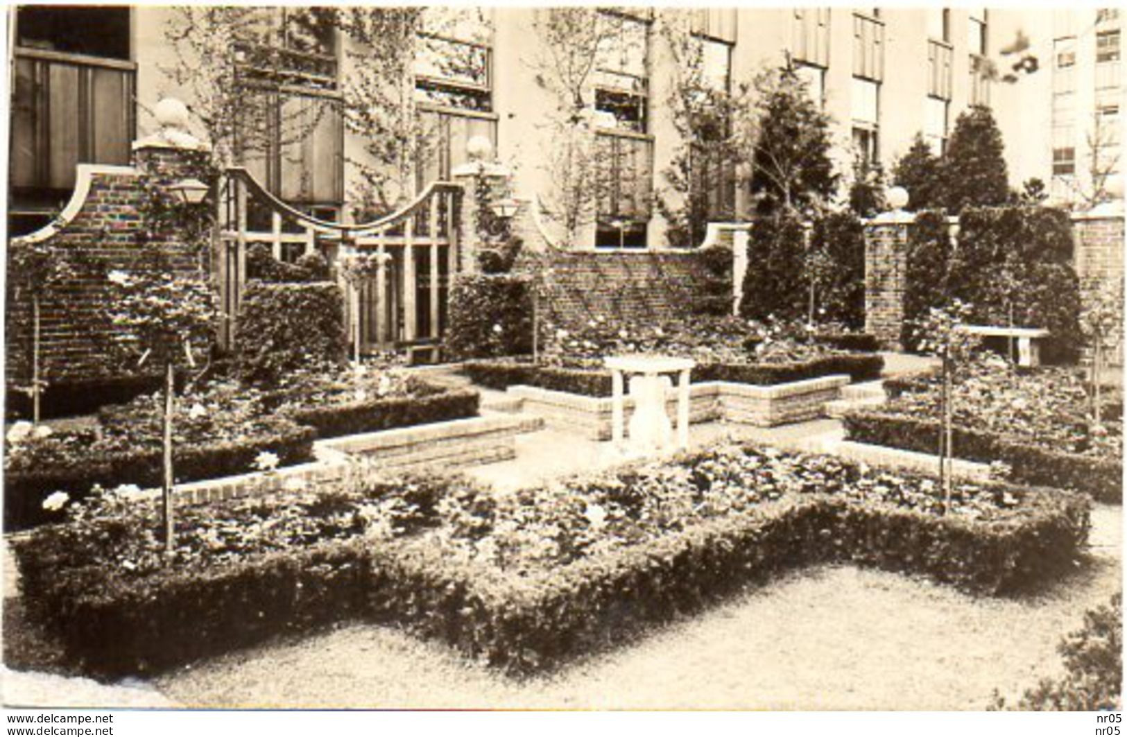 CARTE PHOTO ROCKEFELLER CENTER,  The Garden Of Holland  NEW YORK  CITY ( Etats Unis Amerique  ) - Parks & Gardens