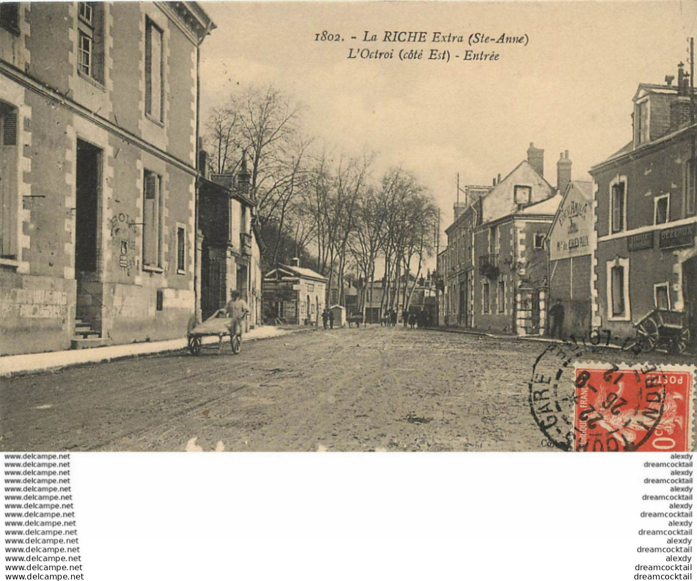 (PB) 37 LA RICHE Extra. L'Octroi à L'Entrée De La Ville 1912 (qq Blancs)... - La Riche