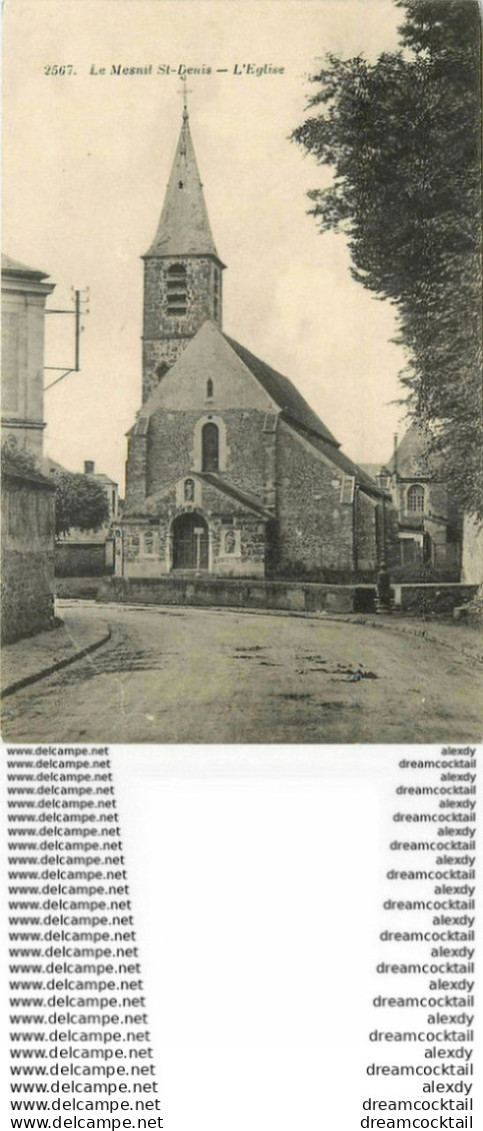 PHL 78 LE MESNIL SAINT-DENIS. L'Eglise - Le Mesnil Saint Denis
