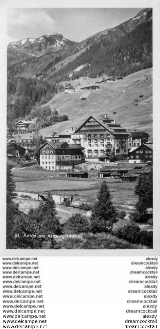 Photo Cpsm Petit Format St. ANTON Am ARLBERG - St. Anton Am Arlberg