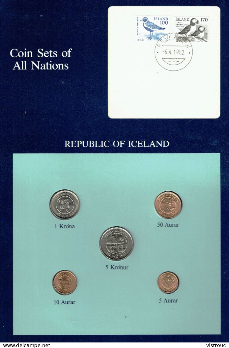 ICELAND - ISLANDE - Set Complet MINT - Fleurs De Coins Under Blister - YEAR 1981. - IJsland