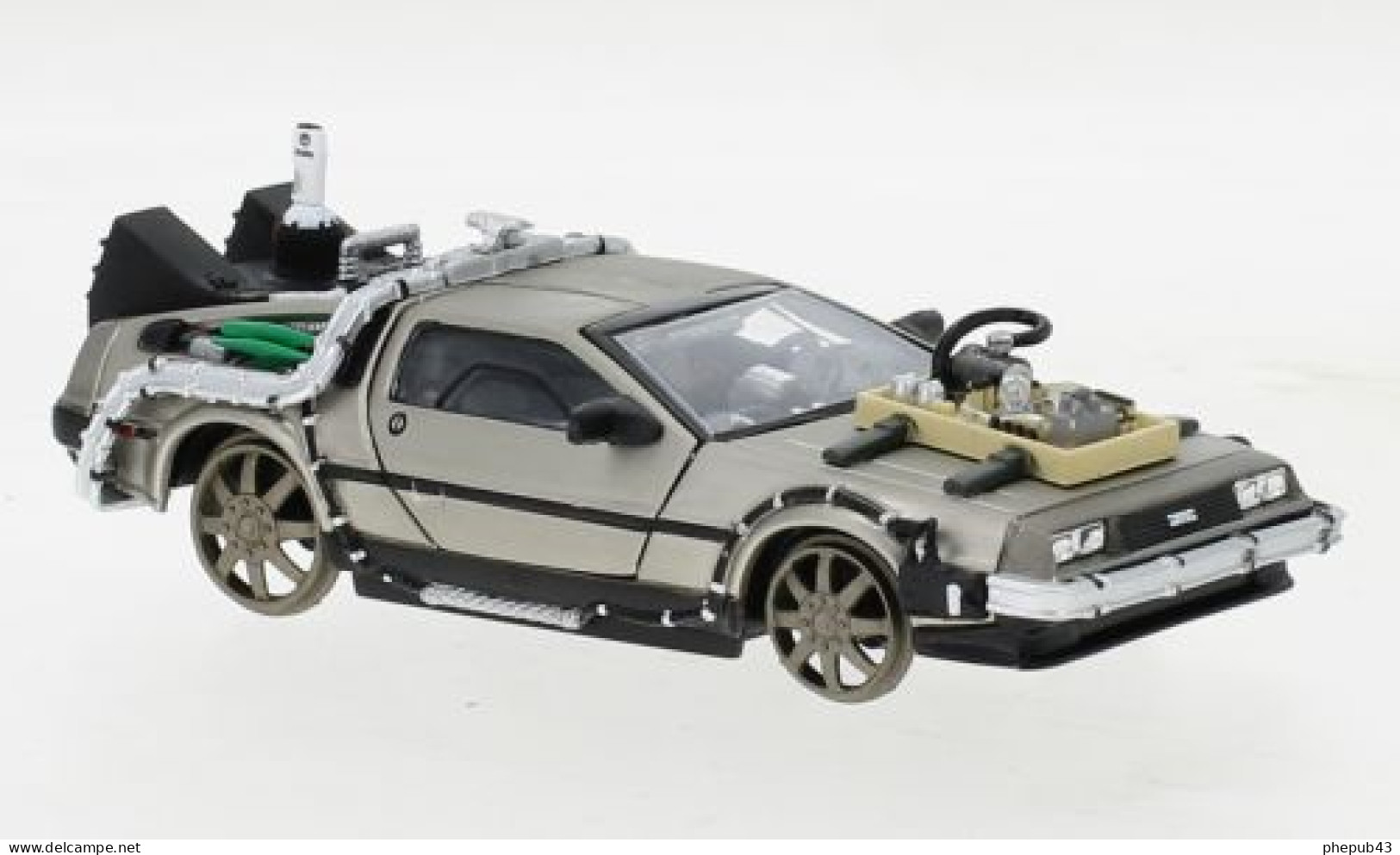 DeLorean DMC 12 - Silver - Back To The Future III - Railroad Version - Vitesse - Vitesse