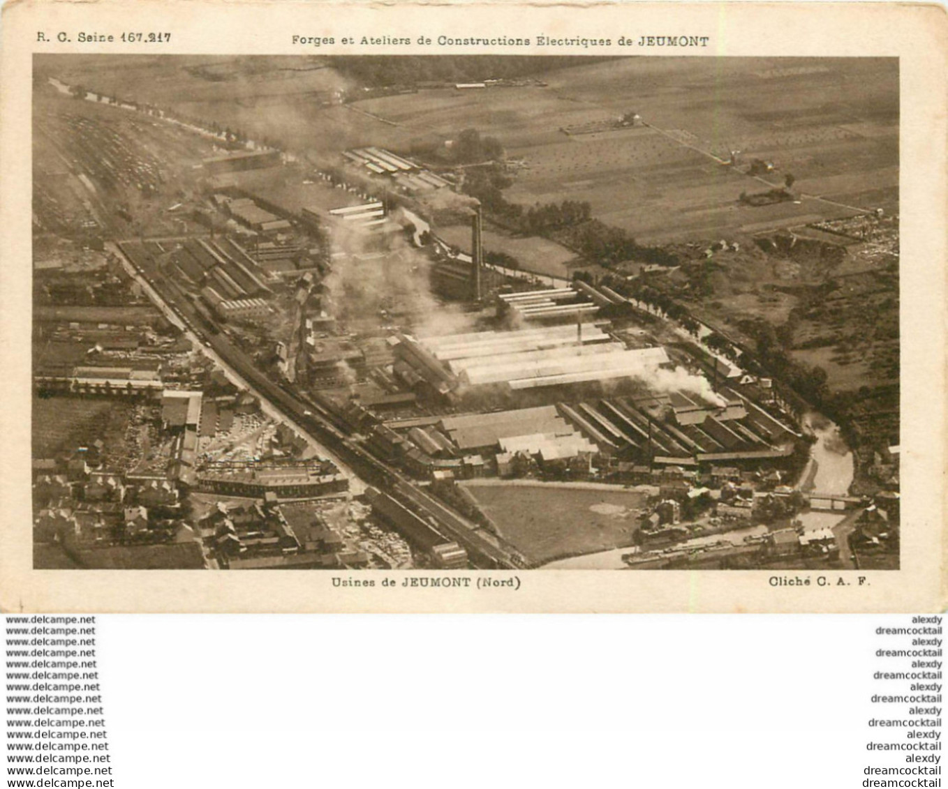 (PB) 59 JEUMONT Usines. Forges Et Ateliers Constructions Electriques - Jeumont