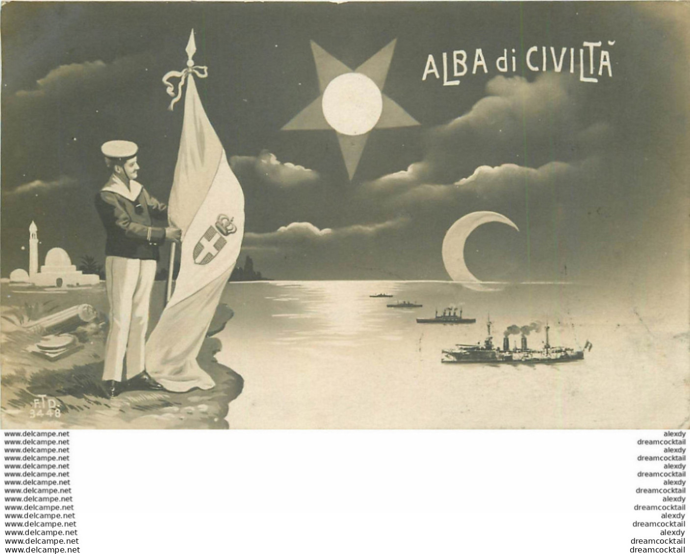 LIBYE LIBIA. Alba Di Civilta 1922 Italiani - Libia