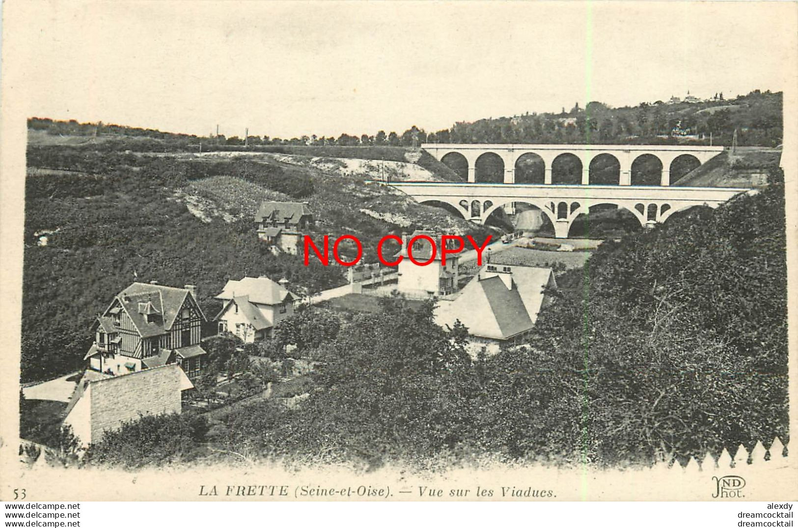 95 LA FRETTE. Les Viaducs - La Frette-sur-Seine