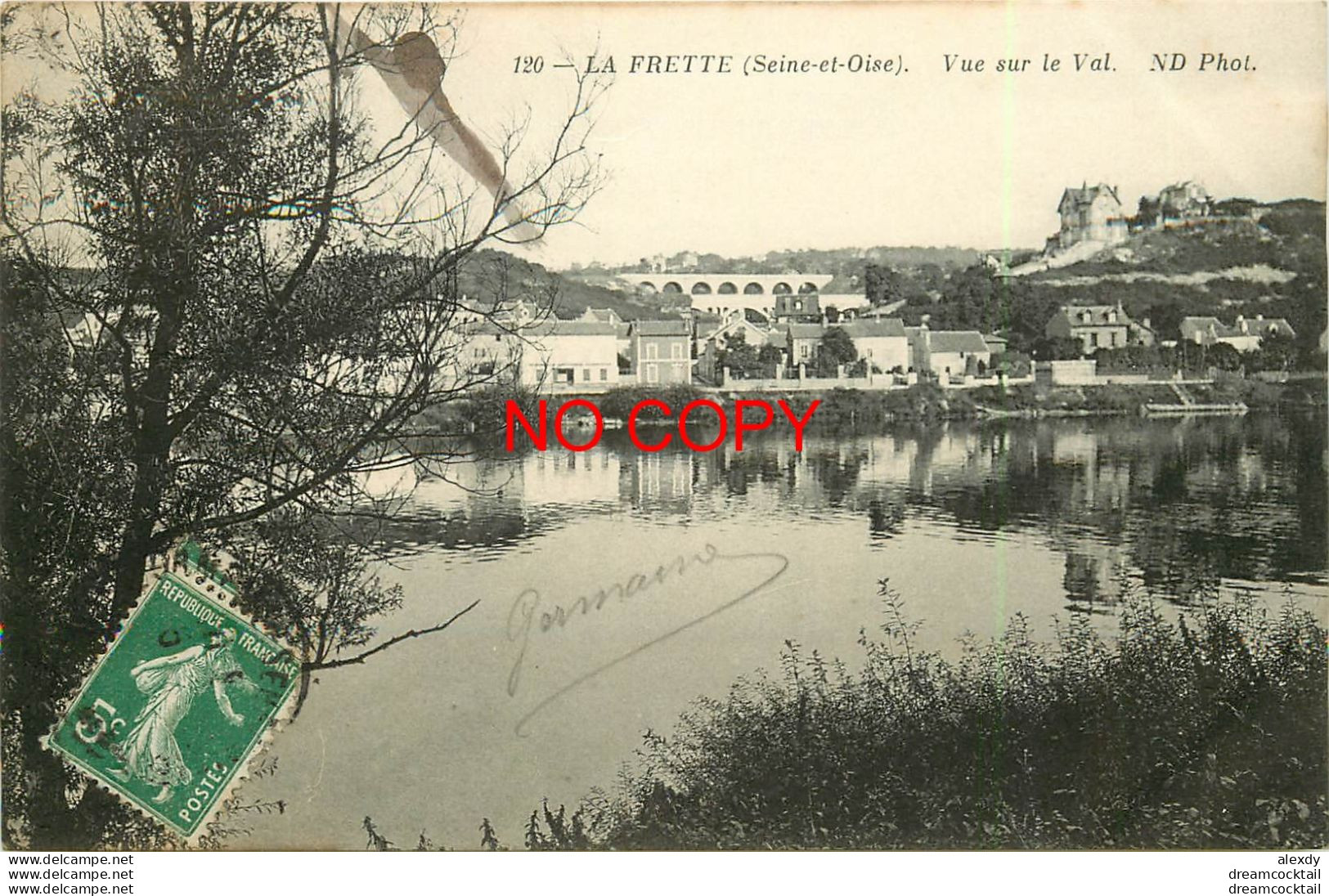 95 LA FRETTE. Vue Sur Le Val - La Frette-sur-Seine