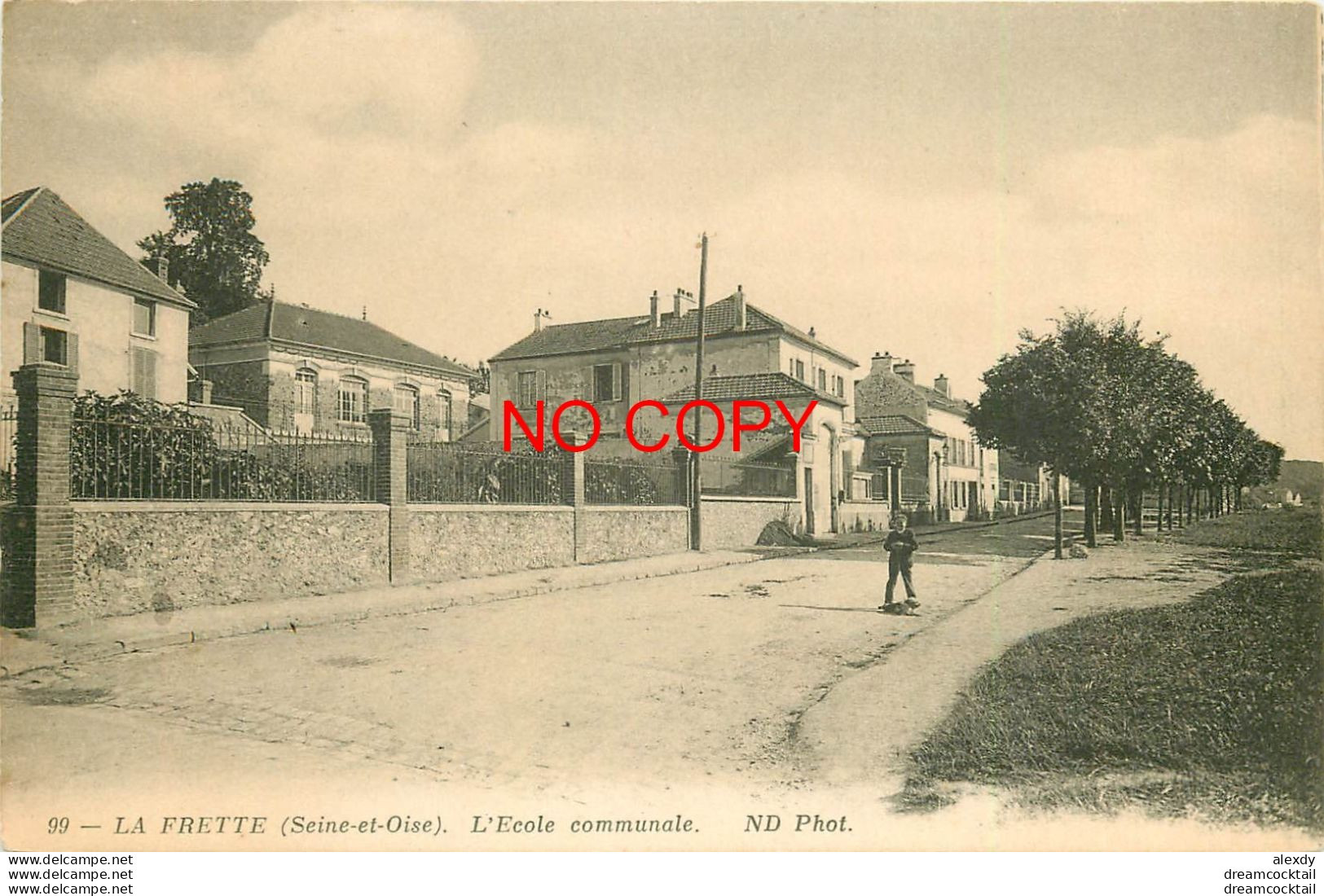 95 LA FRETTE SUR SEINE. Ecole Communale - La Frette-sur-Seine