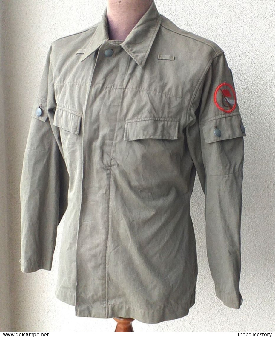 Giacca Vintage DDR Kampfgruppen Der Arbeiterklasse Originale - Uniform
