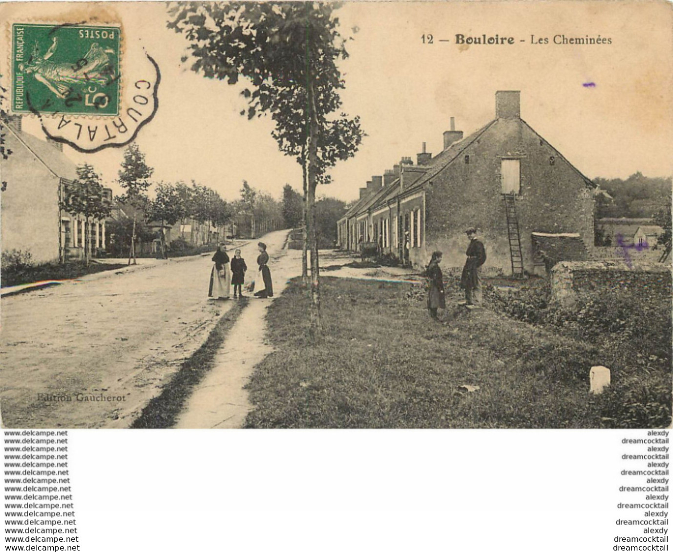 (Ro) 72 BOULOIRE. Les Cheminées 1914 - Bouloire