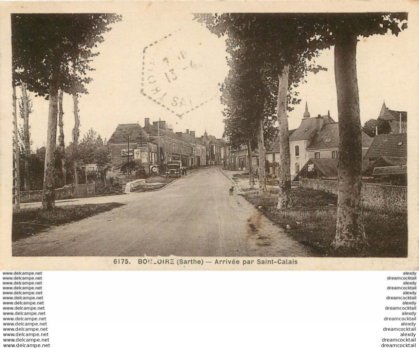 (Ro) 72 BOULOIRE. Arrivée Par Saint-Calais 1941 - Bouloire