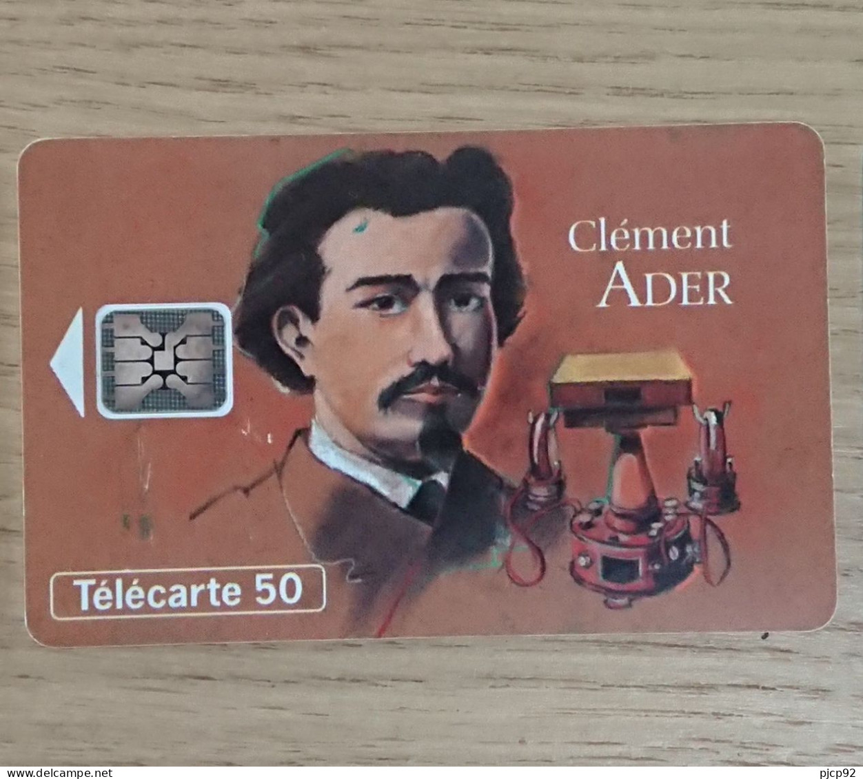 France - 1994 - Télécarte 50 Unités - Les Grandes Figures Des Télécommunications - Clément ADER - 1994