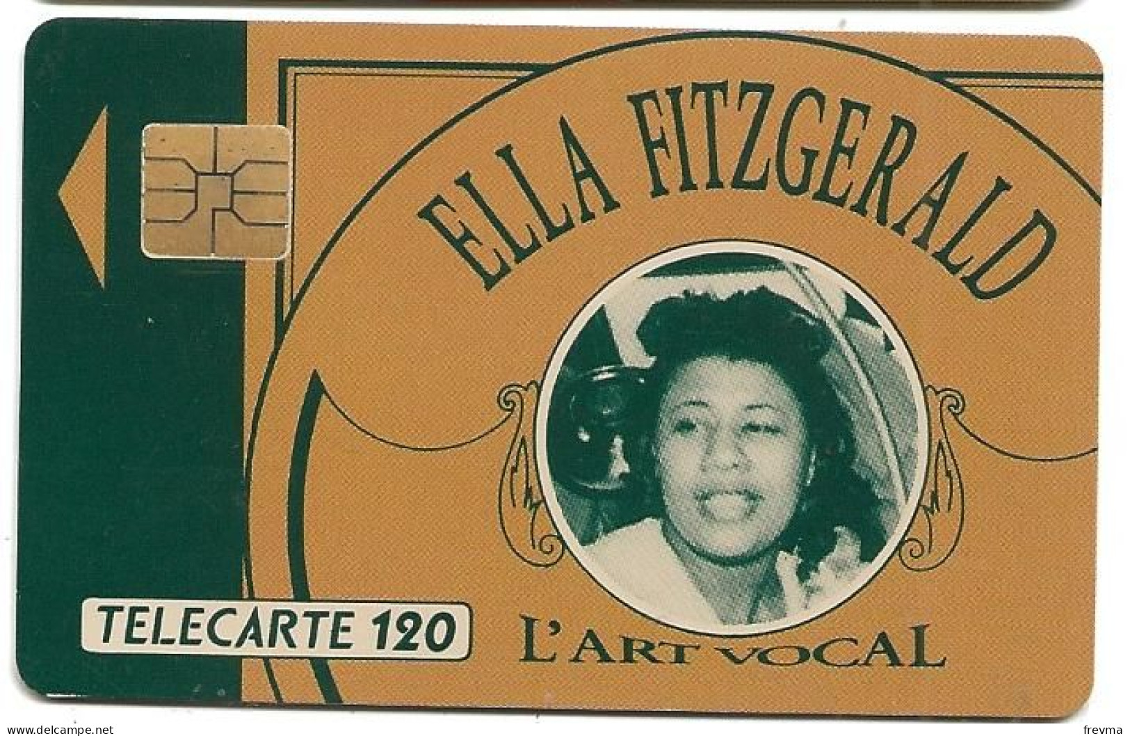 Telecarte F204 Ella Fitzgerald 120 Unités SO3 - 1991