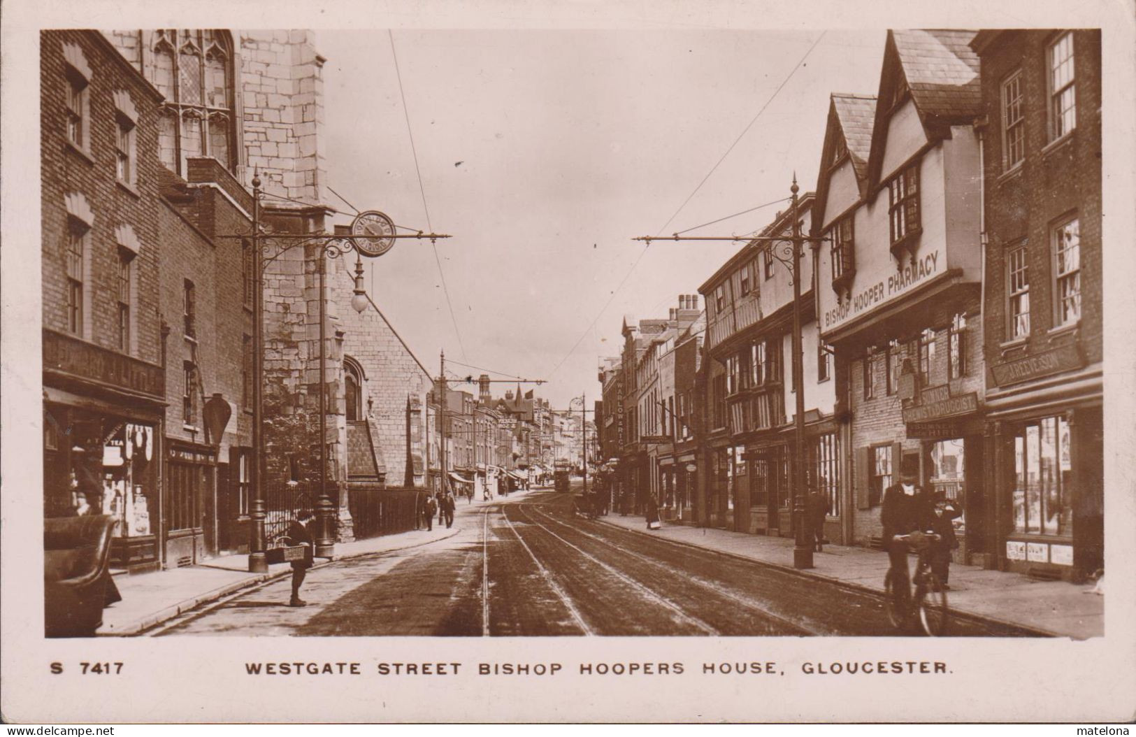 ROYAUME-UNI ANGLETERRE GLOUCESTERSHIRE GLOUCESTER WESTGATE STREET BISHOP HOOPERS HOUSE - Gloucester