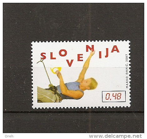 SLOVENIA ,SLOWENIEN 2007,SPORT,ALPINISMUS,,,,MNH - Slowenien