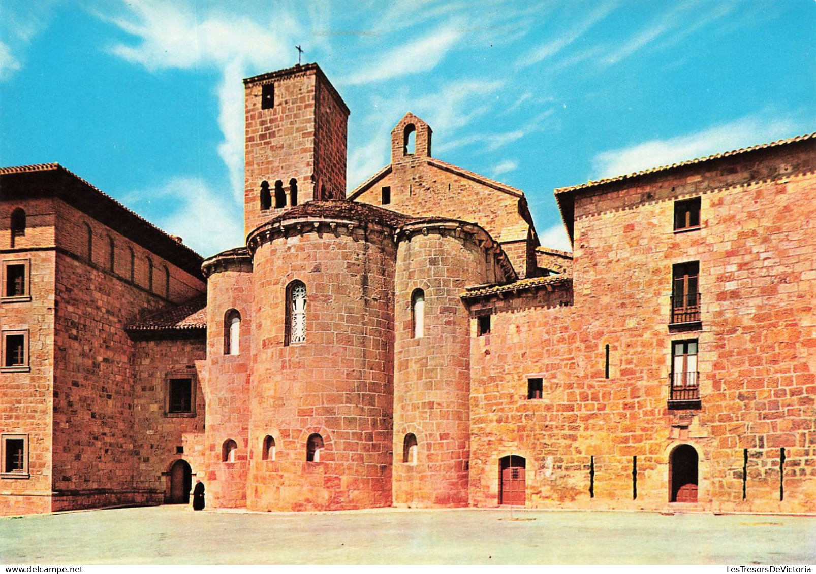 ESPAGNE - Navarra - Monasterio De Leyre - Entrada Principal - Carte Postale - Navarra (Pamplona)