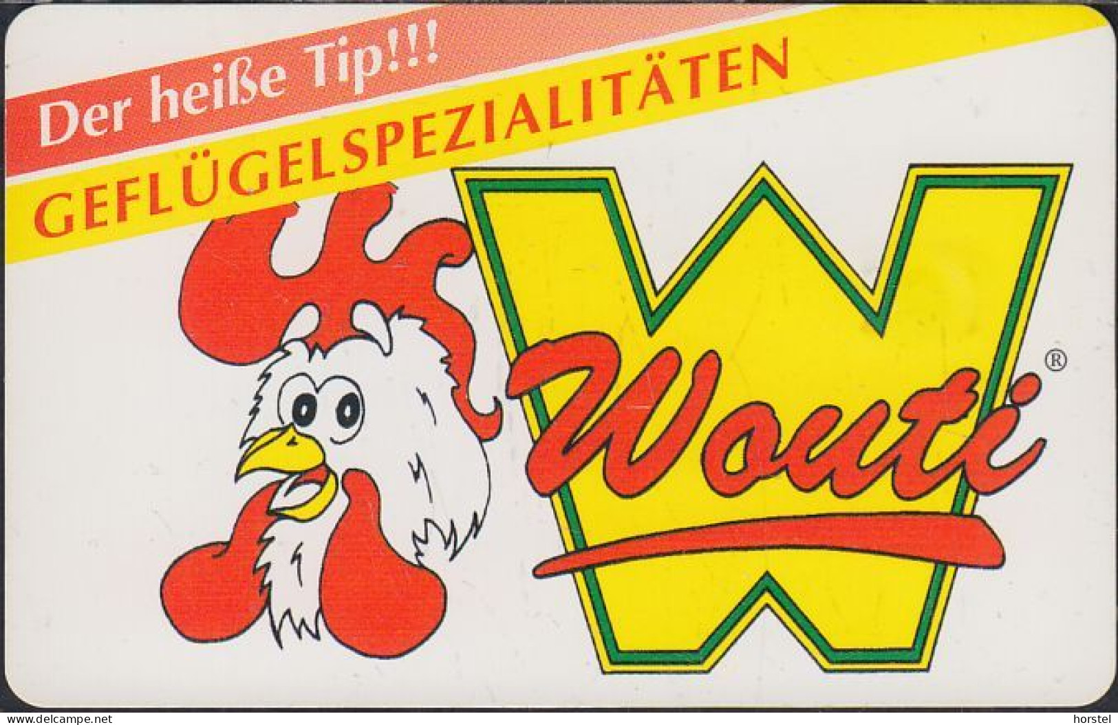 GERMANY R09/96 - Wouti - Hähnchen-Burger & Hähnchen-Rollies - DD:5608 - R-Reeksen : Regionaal