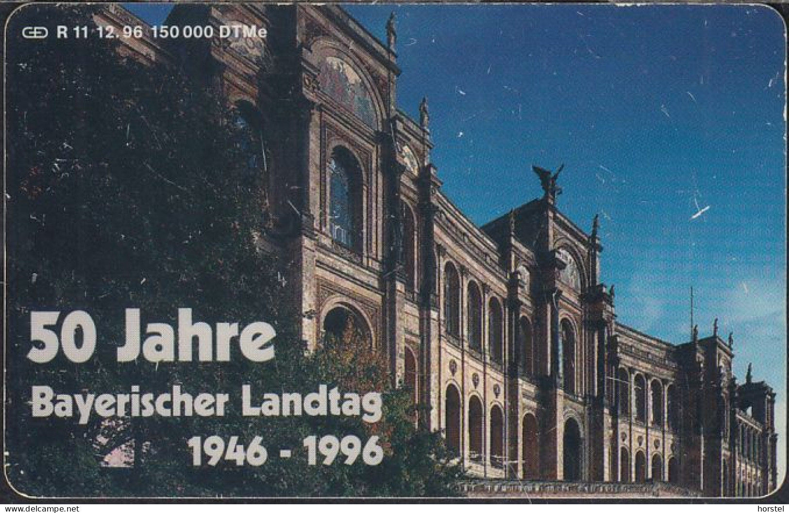 GERMANY R11/96 - 50 Jahre Bayerischer Landtag - DD:1612 - R-Series : Régionales