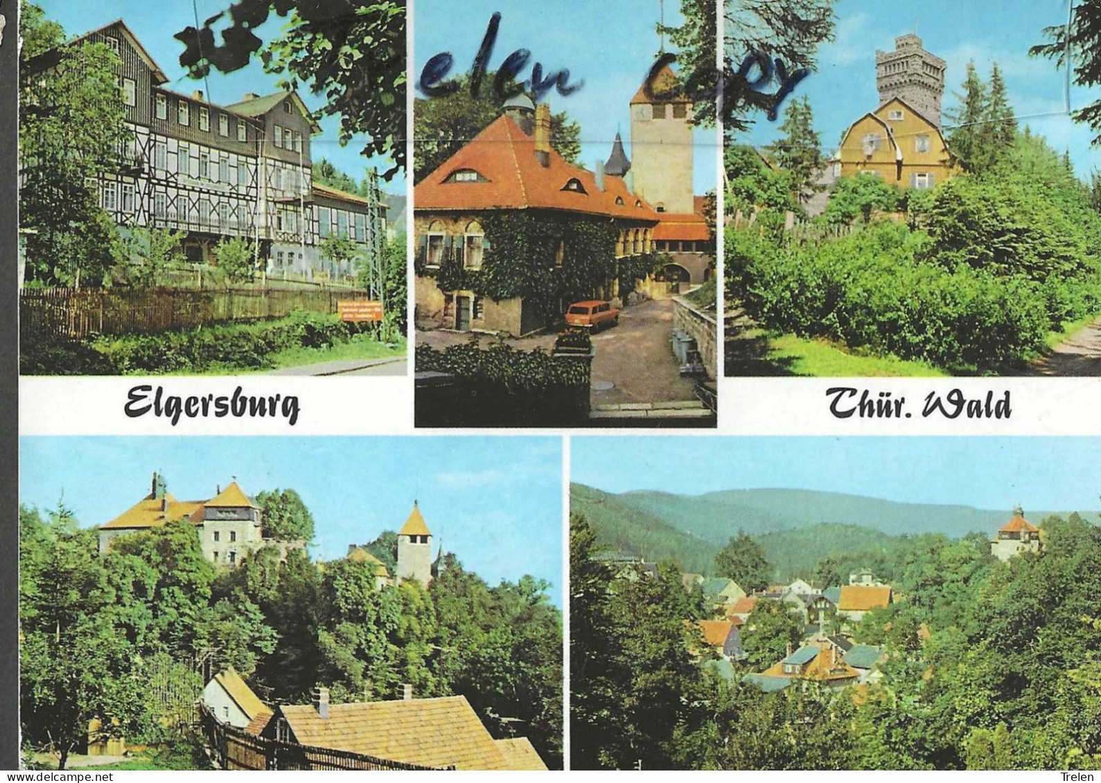 Allemagne, Elgersburg, 1981,  Gelaufen, Circulée - Elgersburg