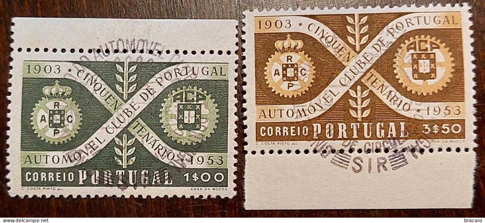 Portugal - Não Circulados, Goma Original, Carimbo De Primeiro Dia MH - ACP 1953 (série Compl) Mf 782/3 OXIDADOS - Ungebraucht