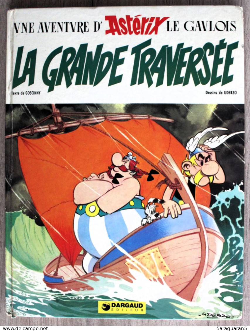 BD ASTERIX - 22 - La Grande Traversée - EO 1975 - Astérix