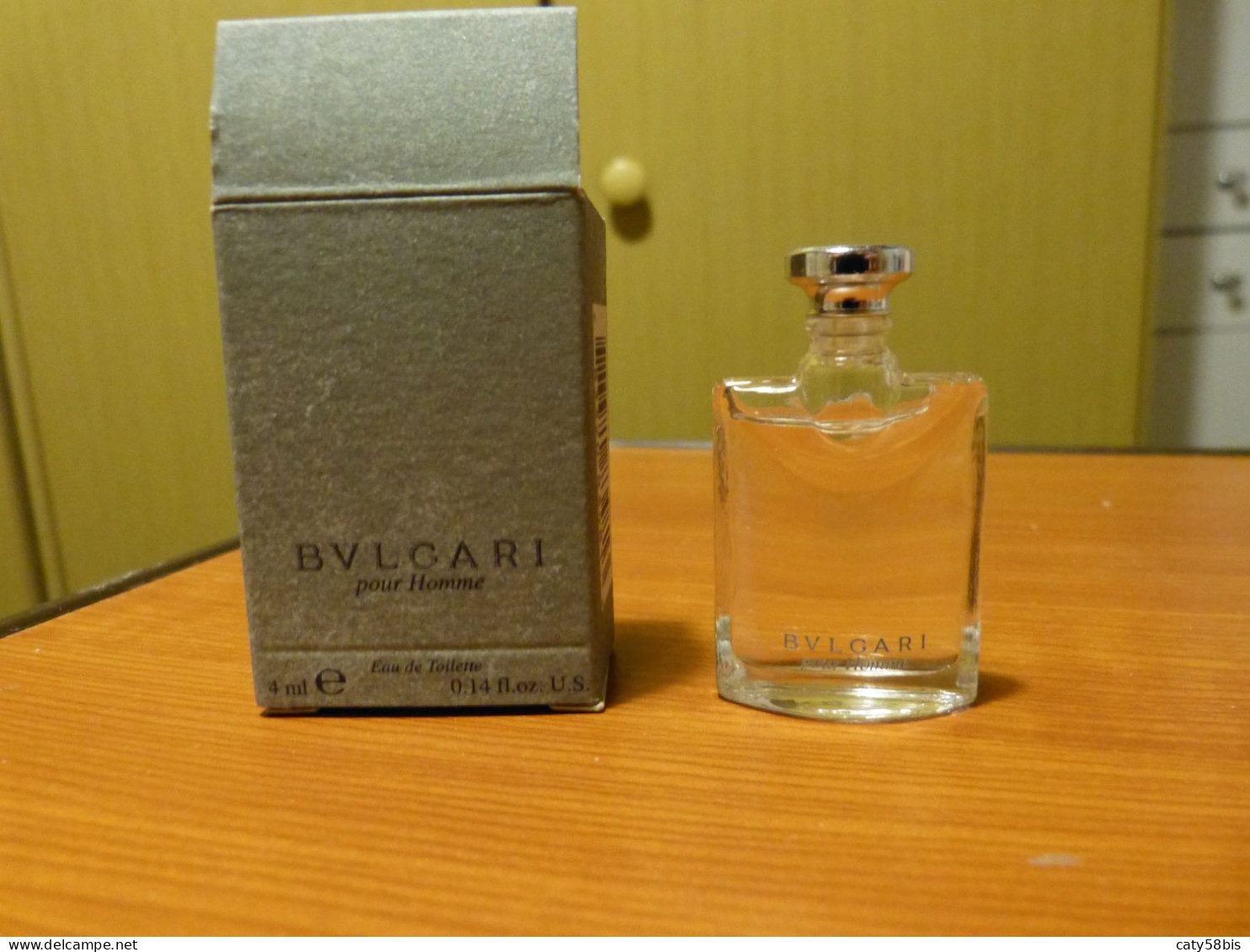 Miniature Parfum Avec Boite Bvlgari Homme - Miniatures Hommes (avec Boite)