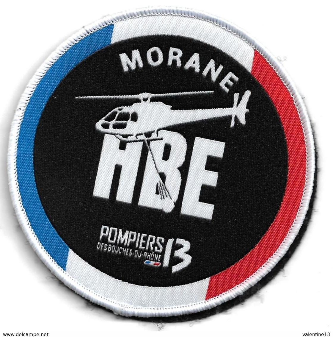 Ecusson H.B.E 13 HELICOPTERE BOMBARDIER D EAU 13 - Ecussons Tissu