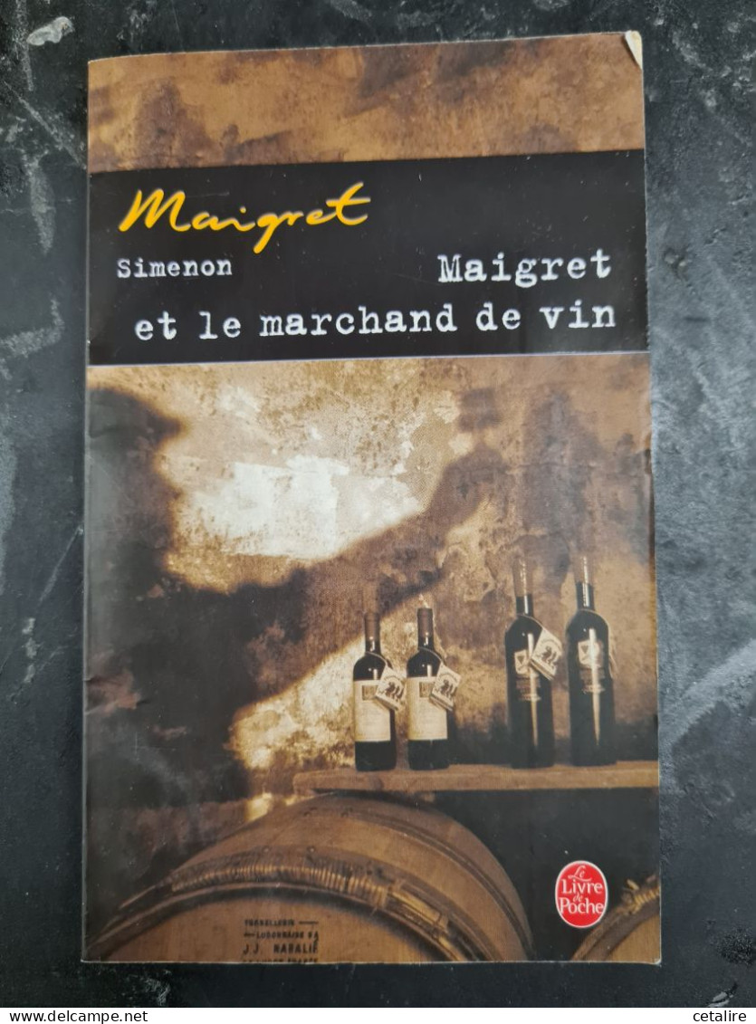 Maigret Et Le Marchand De Vin Simenon  +++TRES BON ETAT+++ - Simenon