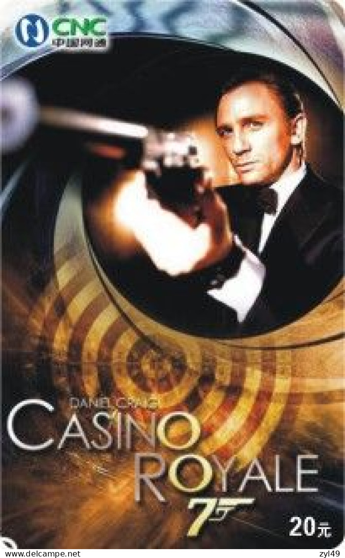 M13003 China phone cards James Bond 007 212pcs