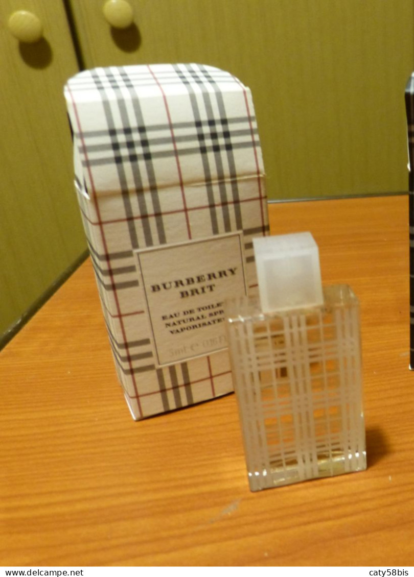 Miniature Parfum Avec Boite Burberry - Miniaturen Damendüfte (mit Verpackung)