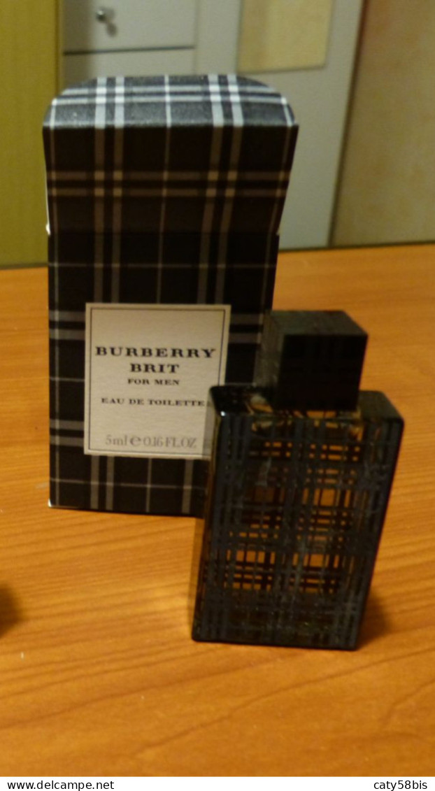 Miniature Parfum Avec Boite Burberry - Miniatures Hommes (avec Boite)