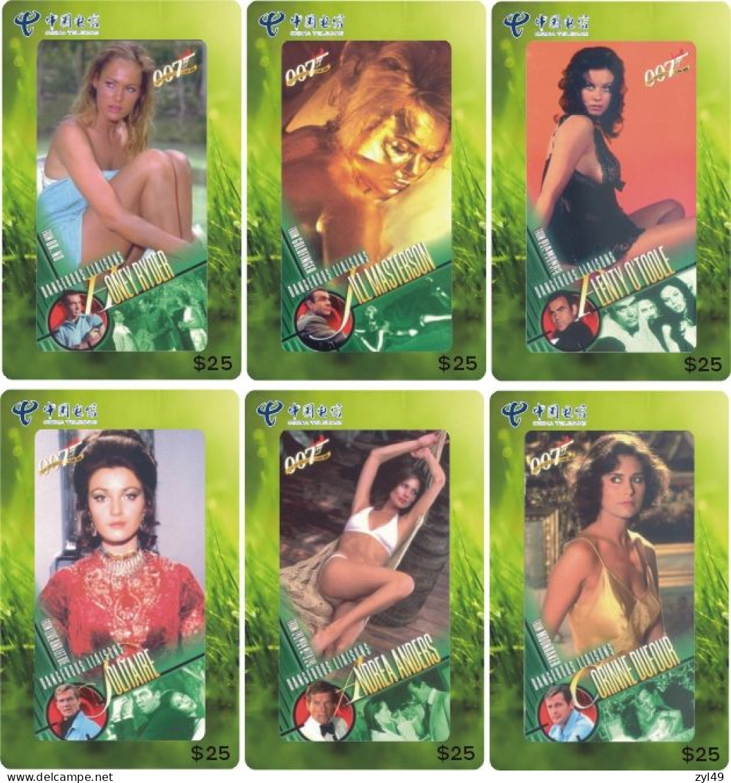 M13005 China Phone Cards James Bond 007 140pcs - Kino