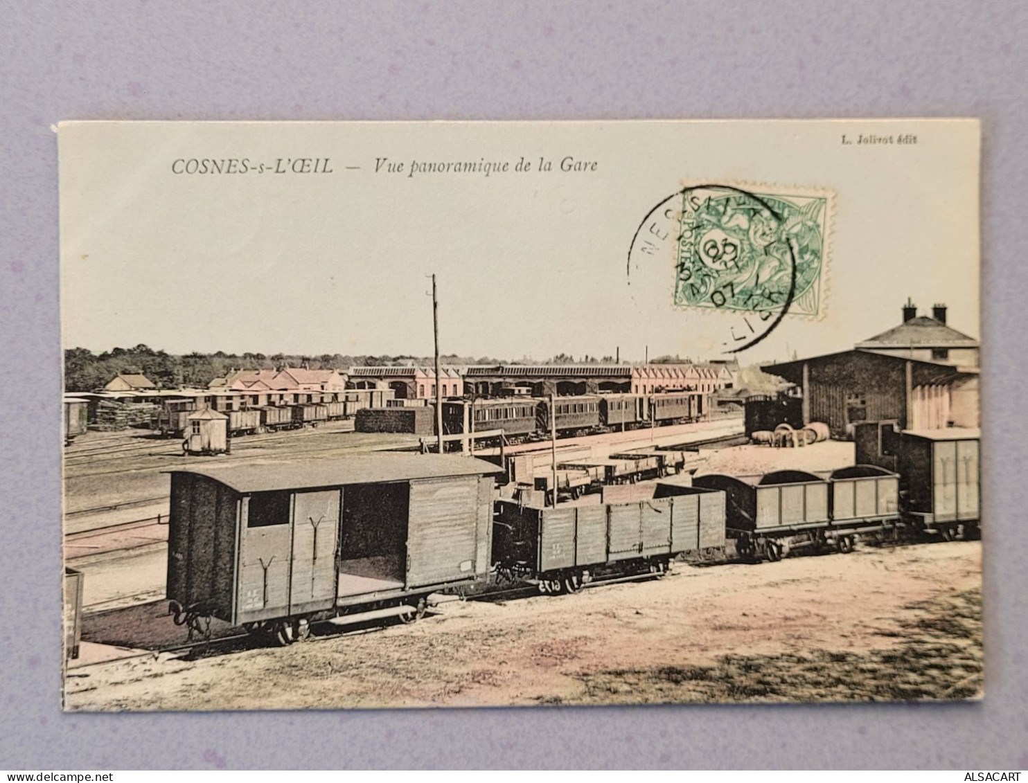 Cosne-sur-l'oeil , Vue Panoramique De La Gare - Autres & Non Classés