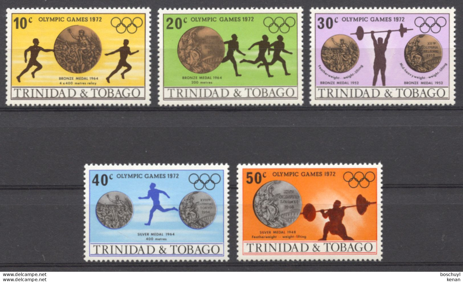 Trinidad&Tobago, 1972, Mi: 306/10 (MNH) - Trinidad & Tobago (1962-...)