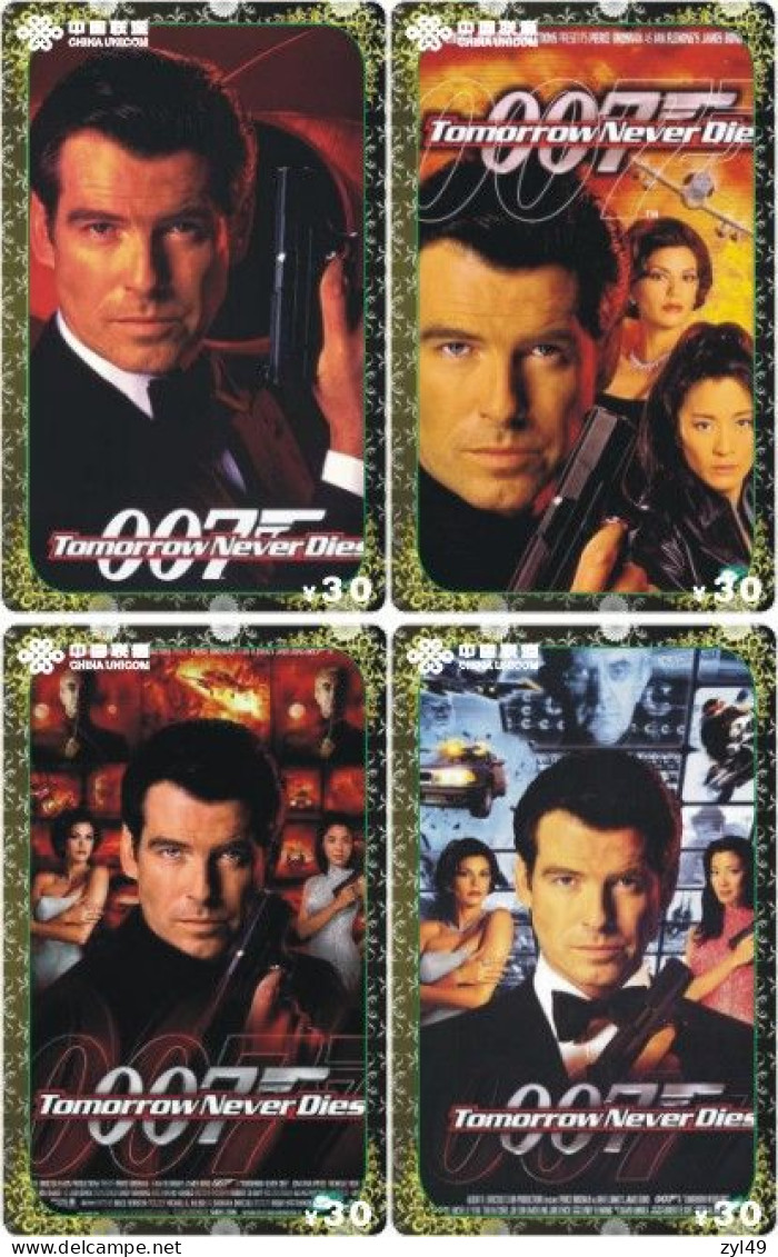 M13008 China phone cards James Bond 007 153pcs