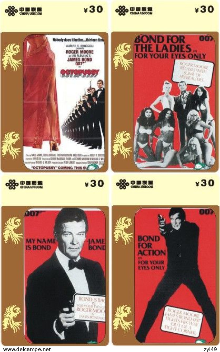 M13008 China phone cards James Bond 007 153pcs