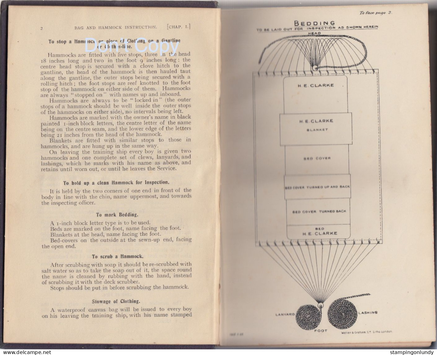 31. Manual Of Steamship 1908 Lords Commissioners Hardback This Volume One Price Slashed! - 1900-1949