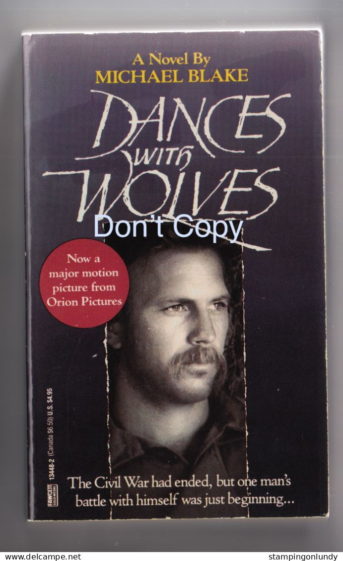 32. Michael Blake Dances With Wolves (Kevin Costner) Paperback 1990 Price Slashed! - 1950-Heden