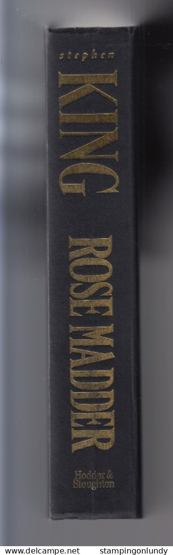 03. Stephen King Rose Madder Book 1995 Hodder & Stoughton Retirment Sale Price Slashed! - Paranormal/ Supernatural
