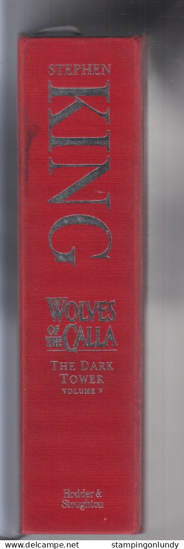 06. Stephen King Wolves Of The Calla Dark Tower V Book 2003 First Retirment Sale Price Slashed! - Spiritualismus