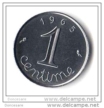 ** 1 CENT EPI 1965 FDC ** - 1 Centime