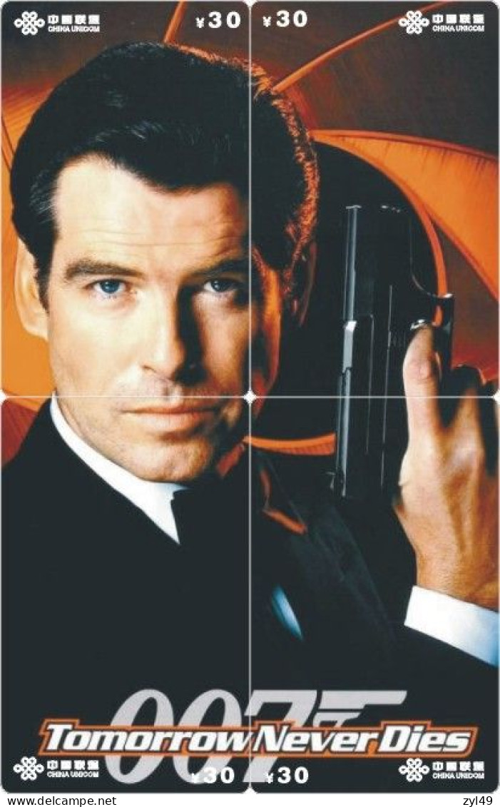 M13015 China phone cards James Bond 007 puzzle 172pcs