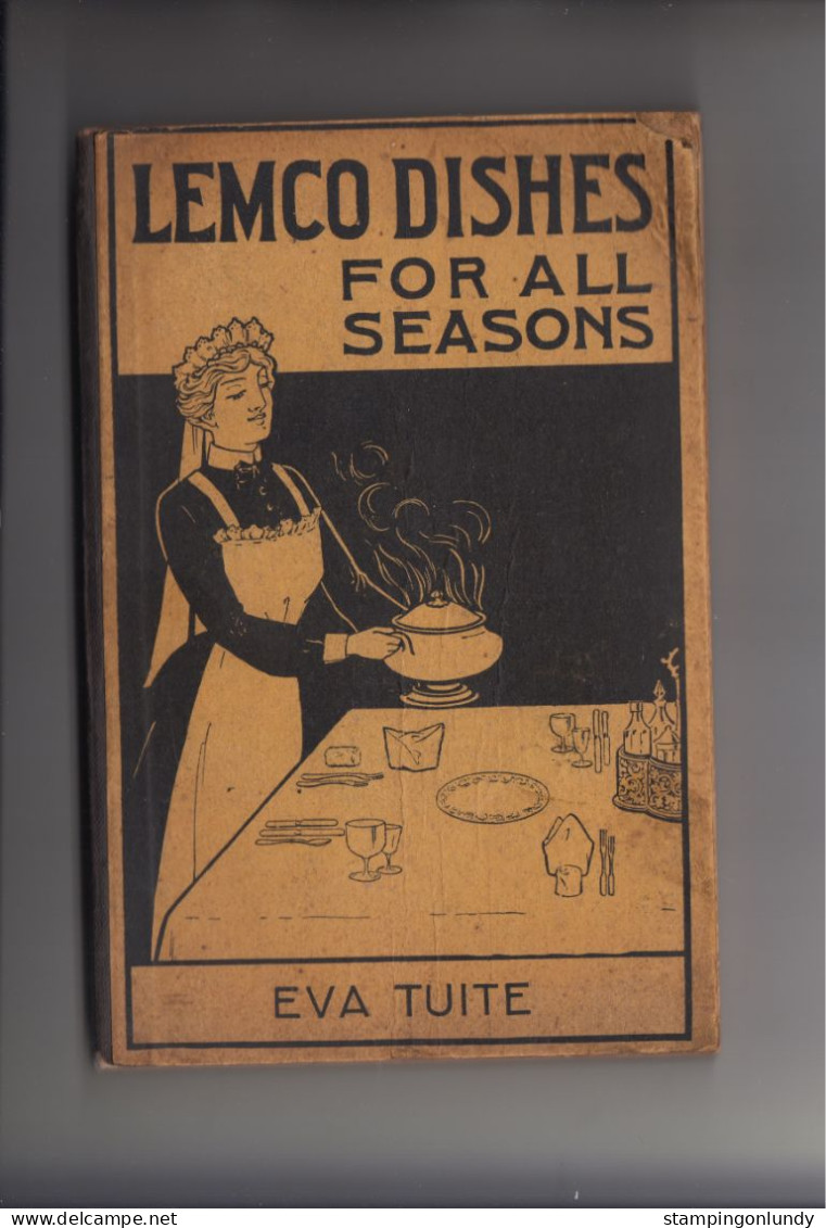 68. Victorian Lemco Recipe Book 'Lemco Dishes For All Seasons' BY Eva Tuite Retirment Sale Price Slashed! - Europa