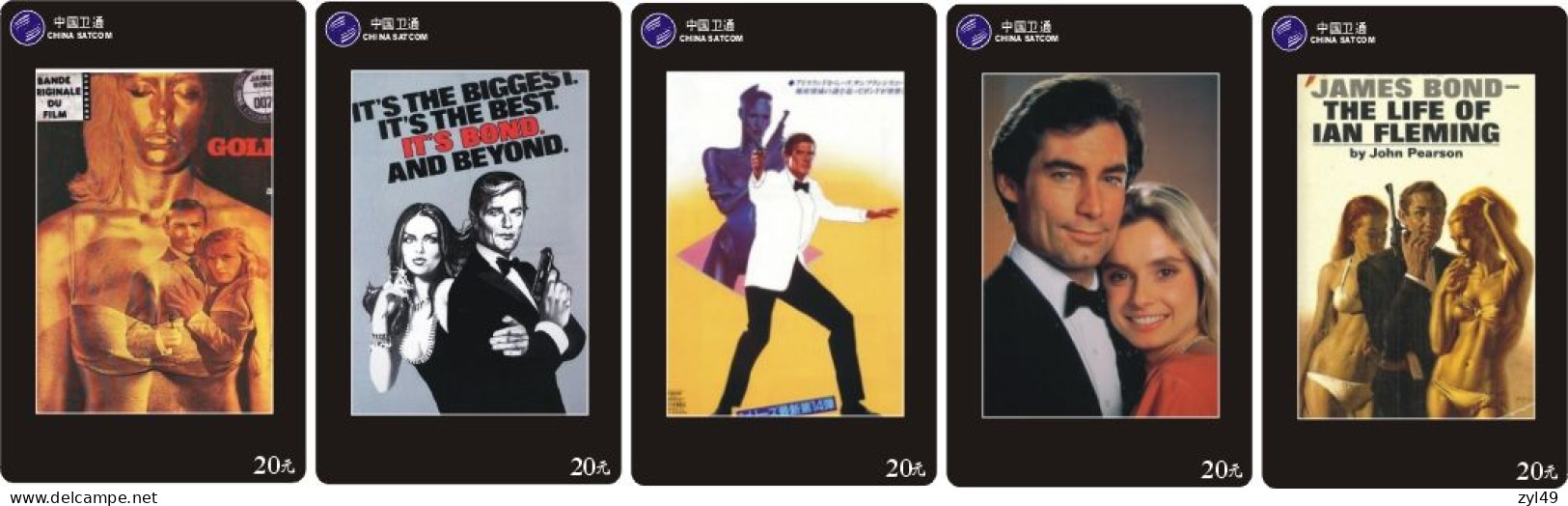 M13018 China phone cards James Bond 007 363pcs