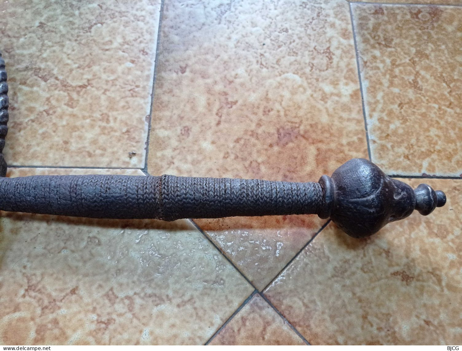 Forte épée à 2 mains - type Espadon Zweihänder Spadone - style renaissance copie 19e - BE