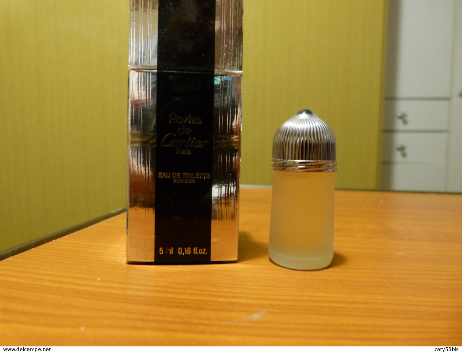 Miniature Parfum Avec Boite Cartier - Miniaturen Flesjes Heer (met Doos)