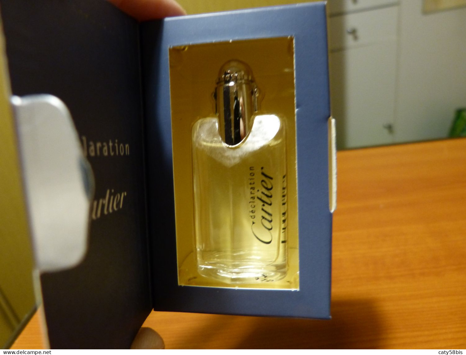 Miniature Parfum Avec Boite Cartier - Miniatures Hommes (avec Boite)