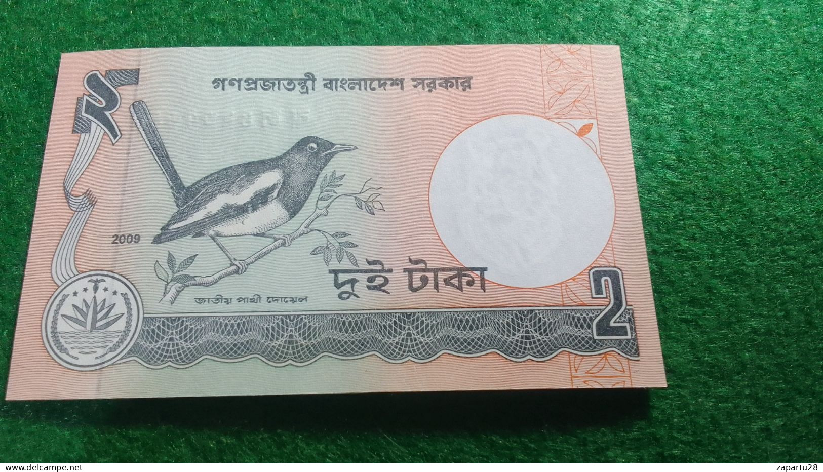 BENGALDEŞ-     2 TAKA      UNC - Bangladesh