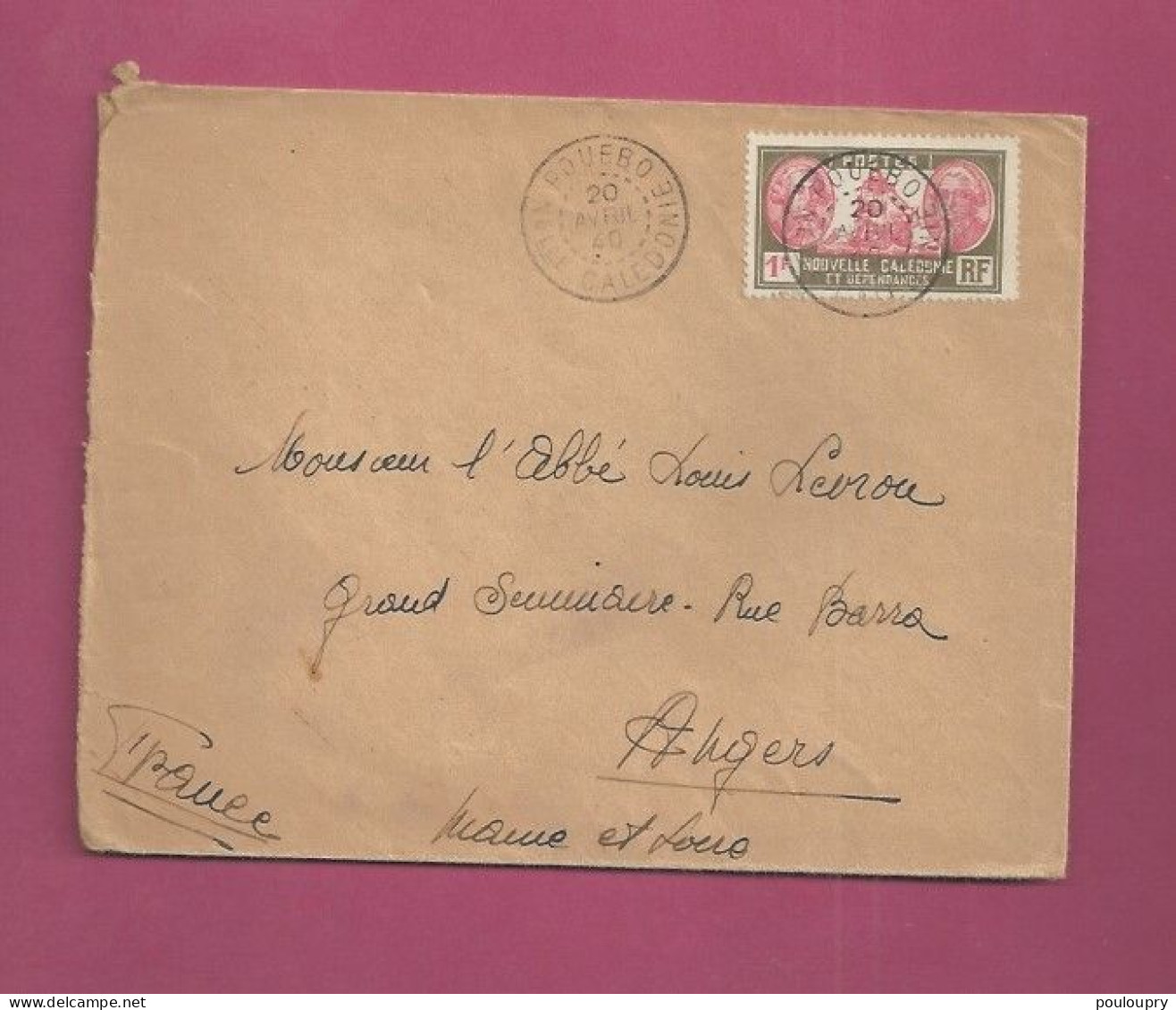 Lettrede 1940 Pour La France - YT N° 154 - Storia Postale
